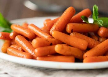 Zanahorias glaseadas en airfryer, receta fácil para una guarnición perfecta