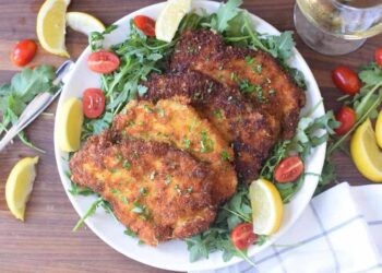 Milanesa de cerdo en airfryer, receta fácil y rápida
