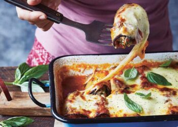 Rollitos de berenjena al horno, la receta fácil y rápida de canelones sin pasta