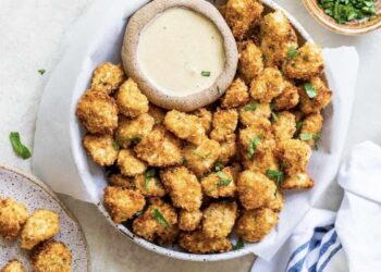 Palomitas de pollo en airfryer, los mejores pops ahora en tu casa